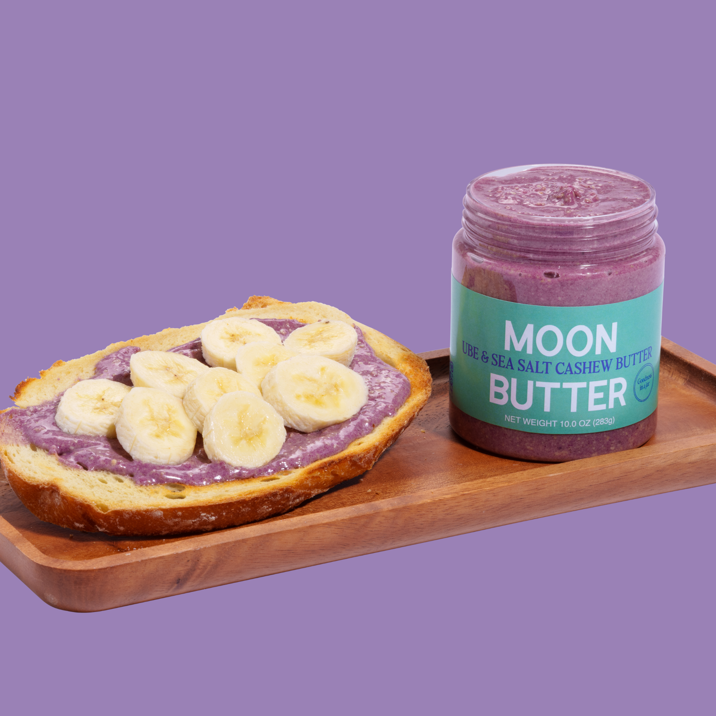 Ube & Sea Salt Cashew Butter