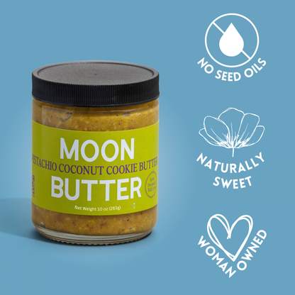 Pistachio Coconut Cookie Butter