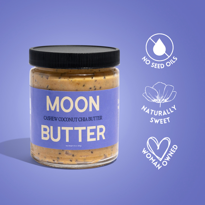 Cashew Coconut Chia Nut Butter